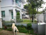ภาพก่อนติดตั้งระแนงข้างบ้าน