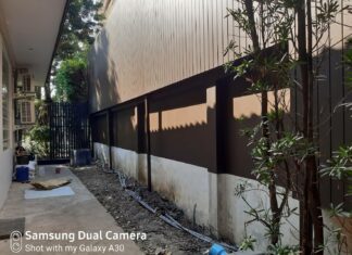 เหตุผลที่ลูกค้าเลือกใช้บริการติดตั้งรั้วไม้ระแนงกับทาง Loft Decor ระแนงข้างบ้านแนวตั้ง