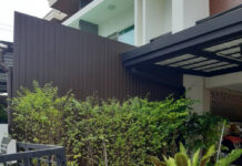 แบบรั้วไม้ระแนงสวยๆสำหรับต่อเติมรั้วบ้านให้สูงขึ้น แบบรั้วไม้ระแนงสวยๆ